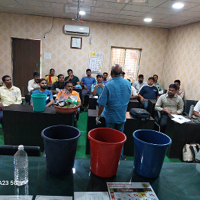 programs conducted on behavioral change communication and education for segregation and waste reduction initiative